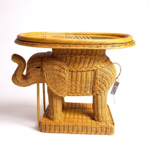 Mesa Lateral Elefante em Fibra Natural