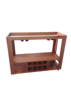 Carrinho Bar Dinamarca 110x84x40cm