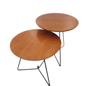 CJ/02 Mesas Laterais Duale mad. Escura 079cv